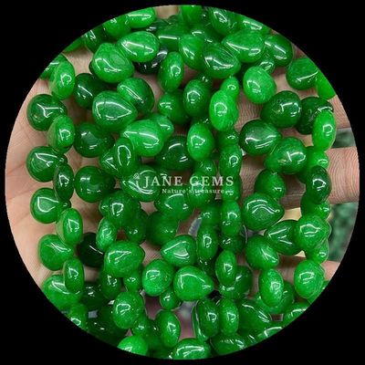Howlite Crazy Agate Gem Bead Crystal Water Natural Drop Bentuk Batu Lolos Bead Strands Untuk Gelang
