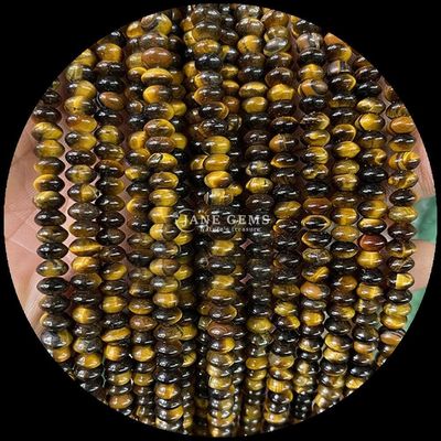 Pink Aventurine Green Aventurine Gem Bead Natural Crystal UFO Shape Stone Loose Bead Strands Untuk Gelang