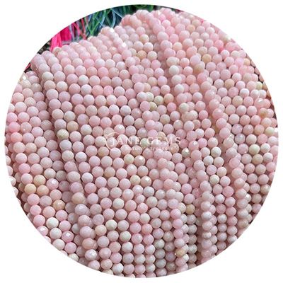 Batu Asli Asli Batu Permata Polished Lurus Lolos Bulat Manik Untuk pembuatan Perhiasan