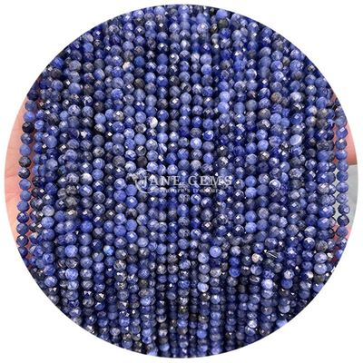 Natural Round Crystal Healing Gemstone Loose Beads untuk membuat / kerajinan tangan / proyek DIY