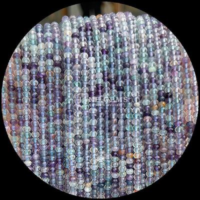Fluorite Carnelian Batu permata alami manik-manik berfaceted Abacus Bentuk bebas manik-manik untaian untuk energi penyembuhan dan DIY Perhiasan Ma