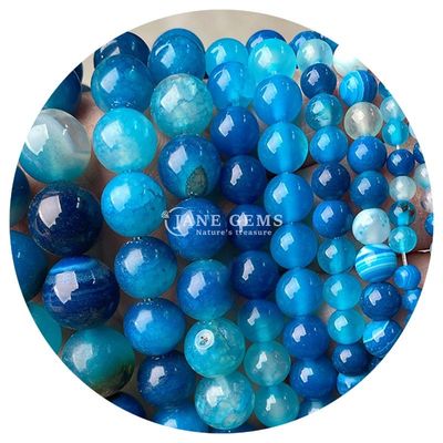 Natural Healing Crystal Gemstone Loose Beads Batu Lurus Beads Untuk pembuatan Perhiasan