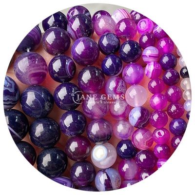 Perhiasan Batu Alam Lolos Strand Asli Batu Asli Agate Kristal Perhiasan DIY