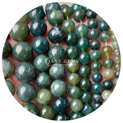 Genuine Real Agate Loose Beads Red Agate Bead Strand Untuk Keychain / Perhiasan / Kerajinan membuat hadiah