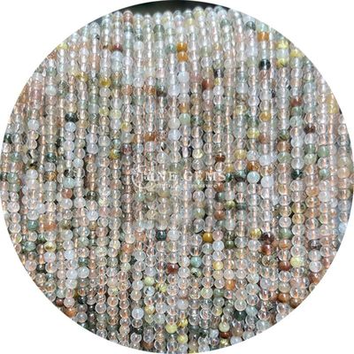 Energi penyembuhan Batu Semi-hargiah Lempar bulat Lolos manik-manik Zebra Jasper Manik-manik alami Untaian Untuk DIY