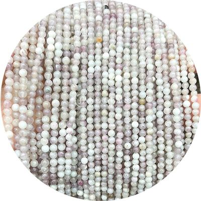 Energi penyembuhan Batu Semi-hargiah Lempar bulat Lolos manik-manik Zebra Jasper Manik-manik alami Untaian Untuk DIY