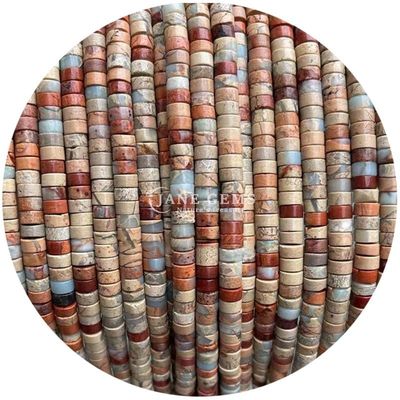 Crystal Stone Right Angle Shape Natural Stone Round Beads Untuk Membuat Perhiasan DIY