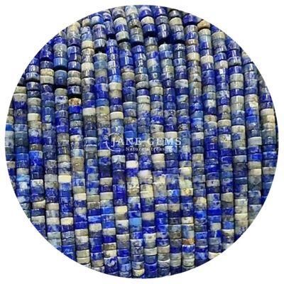 Batu permata kristal lapis lazuli batu alam manik manik longgar membuat Diy gelang manik untuk pembuatan perhiasan