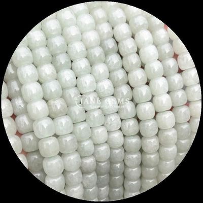 Permata Manik-manik Hijau Aventurine Violet Batu Kristal Alam Batu permata Bentuk apel Untaian manik-manik longgar untuk pembuatan perhiasan