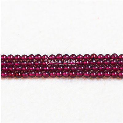 Batu alam manik-manik batu longgar manik-manik kristal garnet merah jasper hitam manik-manik agate untuk pembuatan perhiasan