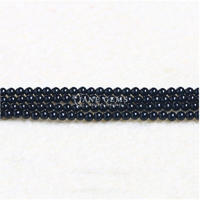 Batu alam manik-manik batu longgar manik-manik kristal garnet merah jasper hitam manik-manik agate untuk pembuatan perhiasan