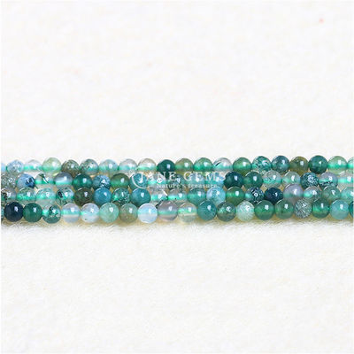 Natural Crystal Tiger Eye Round Bead Crazy Lace Agate Gemstone Loose Strand Energy Healing Beads untuk pembuatan perhiasan