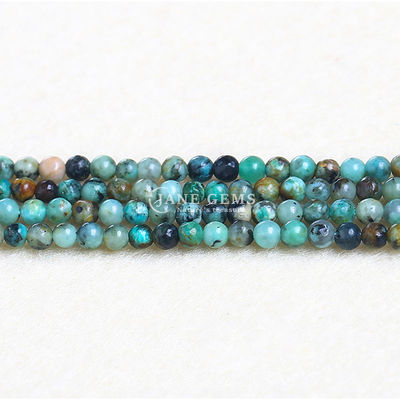 Natural Healing Crystal Stone Gemstone Polished Smooth Loose Round Beads untuk pembuatan perhiasan