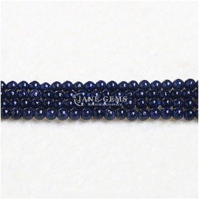 Natural Healing Crystal Stone Gemstone Polished Smooth Loose Round Beads untuk pembuatan perhiasan
