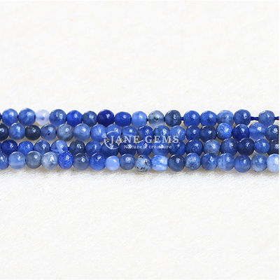 Natural Healing Crystal Stone Gemstone Polished Smooth Loose Round Beads untuk pembuatan perhiasan
