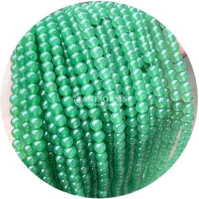 Batu Semi Hargono Kalsedoni Manik-manik Kalung Manik-manik Kristal Untuk Membuat Perhiasan
