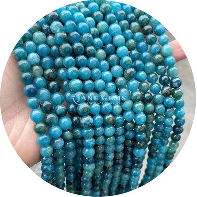 Lavender Chalcedony Merah Cerah Chalcedony Bulat Bertebaran Manik-manik Produk Semi Finished DIY Perhiasan Aksesoris
