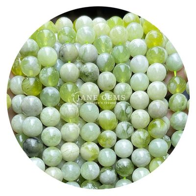 Natural Gemstone Manik-manik Strand Bulat Batu Kristal Lolos Manik-manik Untuk Perhiasan Gelang Membuat