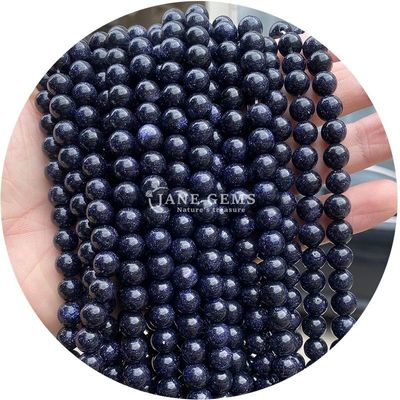 Perhiasan Kristal buatan tangan Kerajinan DIY Bulat Manik-manik Jasper Merah untuk Gelang Kalung