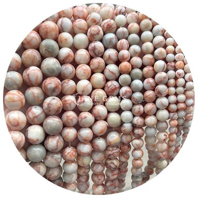 Natural Black Stripe Rhodochrosite Perhiasan Perhiasan membuat gelang DIY