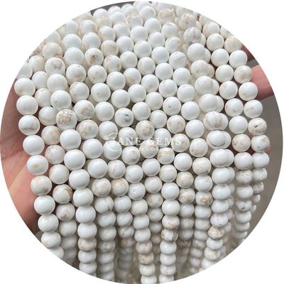 Harmonize Energi Natural Healing Kristal Batu permata manik-manik Tourmaline Magnesite Untuk pembuatan Perhiasan Kristal
