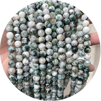 Harmonize Energi Natural Healing Kristal Batu permata manik-manik Tourmaline Magnesite Untuk pembuatan Perhiasan Kristal