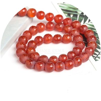 Matt Agate Six-Word Mantra Loose Beads Diy Perhiasan Aksesoris Buddha Manik-manik Gelang Manik-manik Agate Ukiran