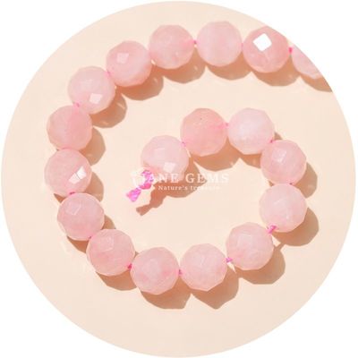 Crystal Faceted Round Bead Bracelet Semi Finished DIY Perhiasan Aksesoris Perhiasan Lolos