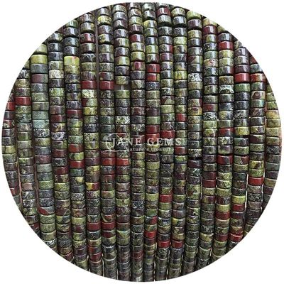Manik-manik Kristal Bentuk Sudut Kanan Dalmatian Jasper Manik-manik Lolos Untuk Membuat Kerajinan DIY