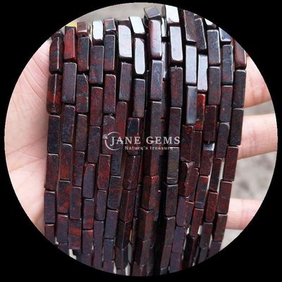 Natural Unakite Malachite Bentuk persegi panjang persegi panjang Batu permata Unakite