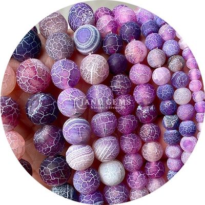 Berbagai Agate Berenang Luas Batu Kristal Untuk Pembuat Gelang Kristal buatan tangan