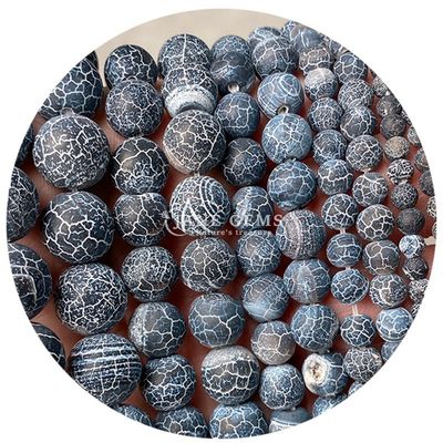 Campuran Agate hijau Agate bulk Bead Strands untuk aksesoris perhiasan