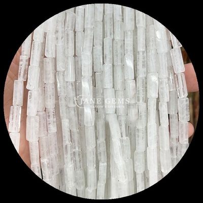 Bentuk persegi panjang Zebra Jasper Lapis Lazuli Batu permata Manik-manik Lolos untuk pembuatan perhiasan