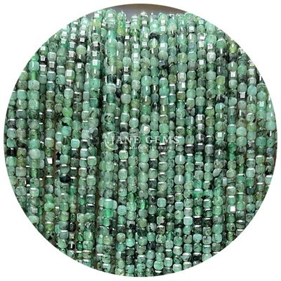 Perhiasan khusus manik-manik Batu Bulan Putih Prehnite Ungu Jade Perhiasan longgar