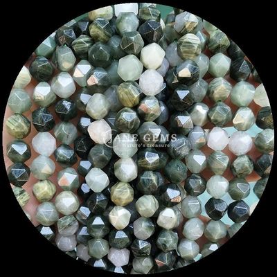 Fasilitas Multi Warna Howlite Peta Batu Lolos Strand Batu permata manik-manik untuk perhiasan DIY