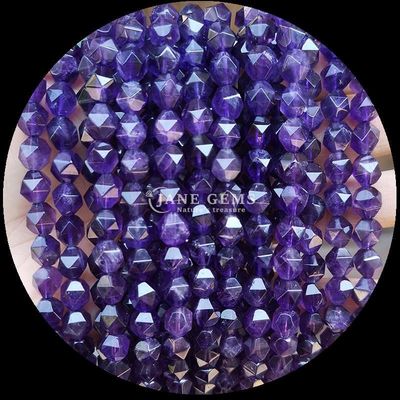 Batu permata alami manik-manik berbentuk berfacet Rose Kuarsa Tourmaline Untaian longgar untuk pembuatan perhiasan