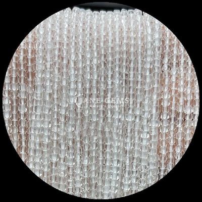 Batu permata Kubu Manik-manik Ruby Zoisite Mata Harimau Lolos Strands Square Manik-manik untuk DIY Perhiasan Membuat
