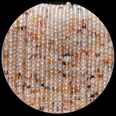 Batu permata Kubu Manik-manik Ruby Zoisite Mata Harimau Lolos Strands Square Manik-manik untuk DIY Perhiasan Membuat