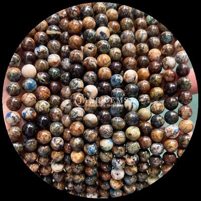 Berbagai Bentuk Bulat Perak Obsidian Batu Matahari Batu Polished Alam Manik