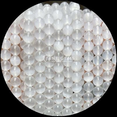 Berwarna-warni Bulat Batu permata manik-manik Garnet Morganite Untuk Perhiasan Membuat DIY Gelang Kalung / Earrings