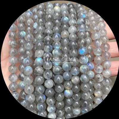 Multi-warna Permata Manik-manik Permata alami Manik-manik Aquamarine Untaian longgar untuk DIY Perhiasan membuat persediaan