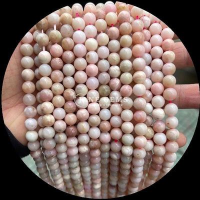 Berbagai Warna Bulat Batu permata alami manik-manik Ruby Zoisite Apatit untuk pembuatan perhiasan