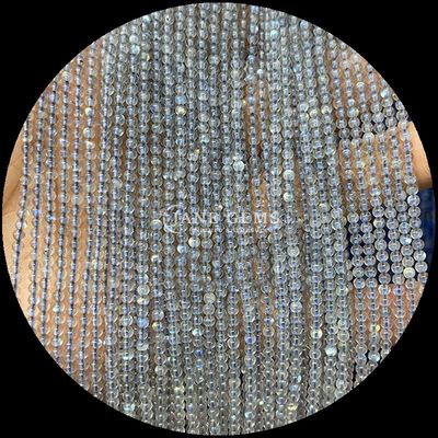 Manik-manik batu permata alami yang dipoles Amazonit Amethyst Untaian longgar Manik-manik Untuk Perhiasan buatan tangan