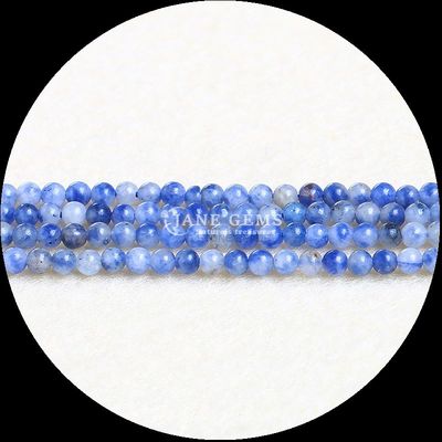 Berwarna-warni Bulat Batu permata Manik-manik Asal untuk DIY Gelang Kalung Earrings Berbagai warna