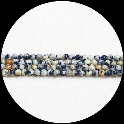 Berwarna-warni Bulat Batu permata Manik-manik Asal untuk DIY Gelang Kalung Earrings Berbagai warna