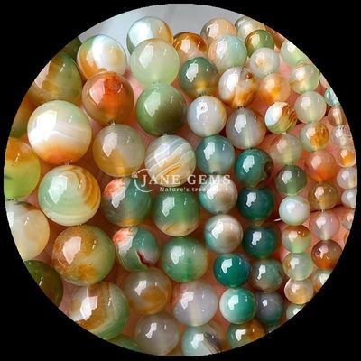 DIY Perhiasan Membuat 8mm Bulat Natural Gemstone Manik di Cherry Agate dan Berbagai Agate Strands untuk anting-anting