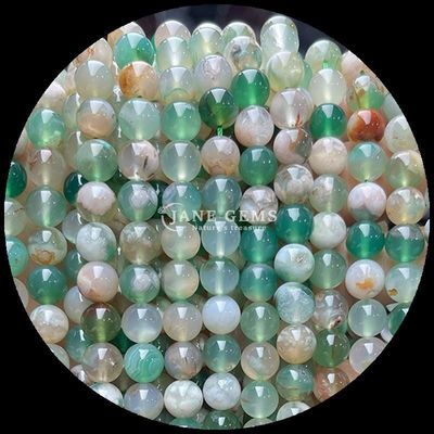 Agate berwarna-warni AlaShan Cherry Agate sempurna untuk bisnis perhiasan Anda Batu permata alami manik-manik