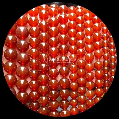 Batu permata 8mm manik-manik Agate Berbagai manik-manik Agate Hijau Agate Carnelian Brown Agate Loose Bead Strands untuk DIY