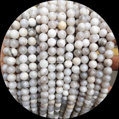 Customized Multi-warna manik-manik Agate dalam bentuk bulat 8mm dari untuk pembuatan perhiasan
