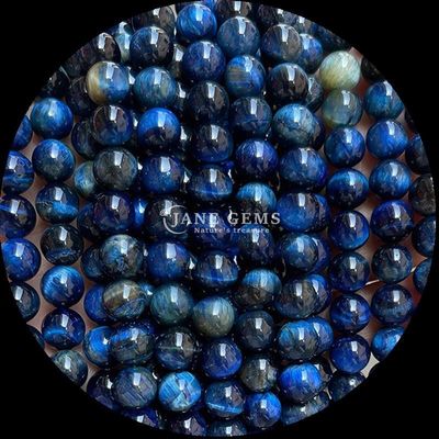 Polished 8mm Round Cut Gems Bead dalam berbagai warna untuk proyek beadwork